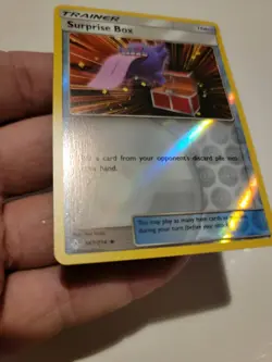 Unbroken Bonds #187/214 Surprise Box holo Rare Trainer Pokemon Card EUC - Image 3