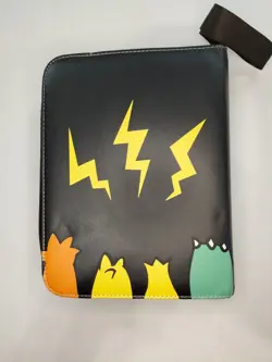 Pokemon 4 Pocket Binder - Fits Aprx 400 Cards w/Removable Sleeves GEECOW 10x7.5" - Image 2