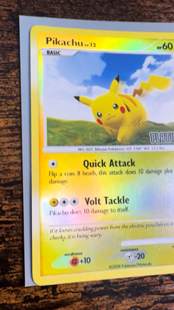 Pokemon Pikachu Card Lot 70/100, 94/123 & 72/100 Reverse Holo Lot. Ships free! - Image 2