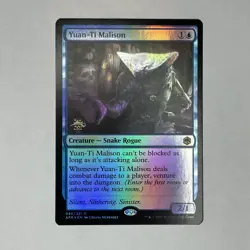 Yuan-Ti Malison 86 NM Foil R Prerelease Cards MTG - Image 1