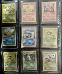 Vintage Pokemon 140+ Card Lot - 12 Holos + 5 Japanese + 8 Pikachu - WOTC - NM - Image 3