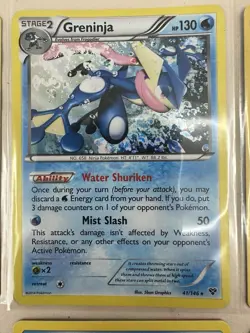 18x Lot Greninja Frogadier Froakie Pokemon Cards Collection Set Deck Building - Image 3