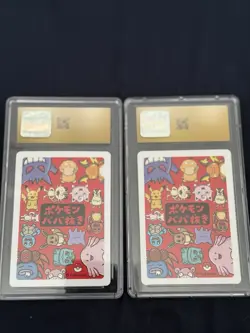 CGC Pristine 10 Lot - Ditto + Pidgey - 2019 Old Maid Japanese Pokemon Cards - Image 2