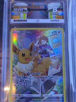 Pokemon TCG Brilliant Stars Eevee Jolteon Flareon Vaporeon Card Bundle Ace Grade - Image 4