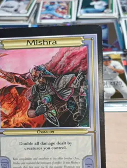 Magic The Gathering-Vanguard Mishra Promo Card-Oversized-Mint-Sharp-🍒🍒👀👀 - Image 2
