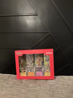 Pokemon 151 4 MINI PACK TINS - Image 1