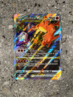 Pokemon TCG Cards Charizard VSTAR SWSH262 Alternate Art Black Star Promo NM - Image 1