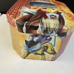 Pokemon TCG Entei Tin 2010 Promo - Tin Full Of Cards From Random Generations - Image 2