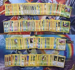 Vintage Pokemon Card Lot WOTC Sets Era Fire 185+ - Image 1