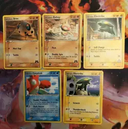 Ex Team Magma Vs Team Aqua MP 2004 Pokemon Card Lot - Image 1