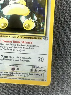 Pokemon Snorlax (11) Unlimited Normal Jungle 🔥LP+🔥 - Image 4