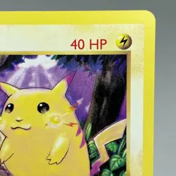 Pokemon Pikachu Card Yellow Cheeks Shadowless 58/102 Base Set - Image 3