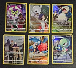 Pokemon TCG Trainer Gallery Lot Of 16 SWSH Holo Character Rare Snorlax Cards LP - Image 3