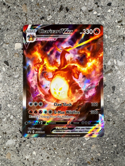 Pokemon TCG Cards Charizard VMAX SWSH261 Alternate Art Black Star Promo - Image 1