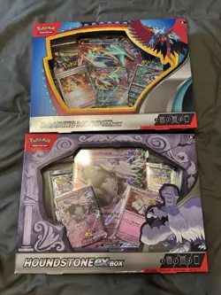 Roaring Moon Ex Box And Houndstone Ex Box, Pokemon custom package - Image 2