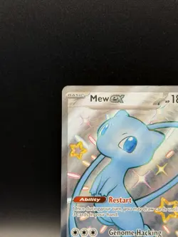 Pokemon TCG Mew EX 216/091 Paldean Fates Full Art Shiny Ultra Rare - Image 2