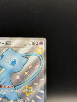 Pokemon TCG Mew EX 216/091 Paldean Fates Full Art Shiny Ultra Rare - Image 3