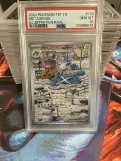 Pokemon TCG Metagross Illustration Rare Temporal Forces 178/162 - Image 1