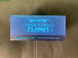 Phantasmal Flames Pokemon Center Exclusive Elite Trainer Box ETB SEALED - Image 5