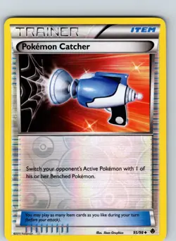 Pokemon Catcher 95/98 2011 BW Emerging Powers Reverse Holo Uncommon - Image 1