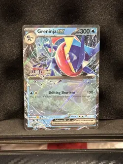 Greninja ex 041/142 NM/M Stellar Crown Stamped Promo Pokemon TCG NM Pack Fresh - Image 1