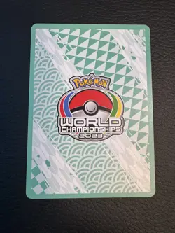 Pokemon Mew VMAX 114/264 Fusion Strike 2023 World Championship NM - Image 2