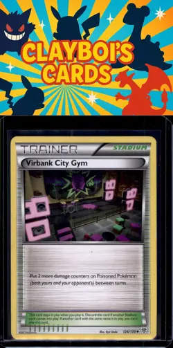 Virbank City Gym Plasma Storm Pokemon 126/135 Uncommon Lightly played - Image 1