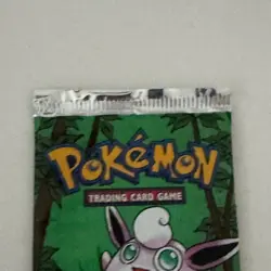 1999 Pokemon Jungle Booster Pack Sealed Wigglytuff - Image 3