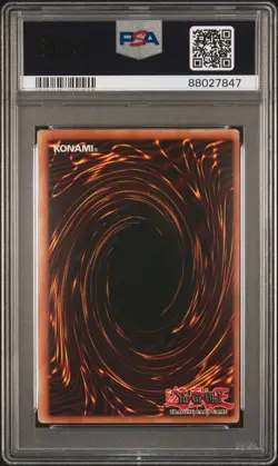 Yugioh Mystical Knight of Jackal PGD-069 Ultra rare Oldschool PSA 8 NM-Mint - Image 2