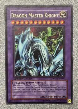 Dragon Master Knight UE02-EN001 Ultimate Edition 2 Ultra Rare Limited Edition LP - Image 1