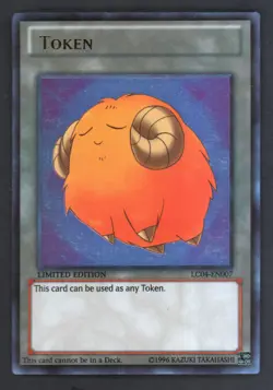 Yugioh Yellow Lamb Token - LC04-EN007 - Ultra Rare - Limited Edition U/P - Image 1