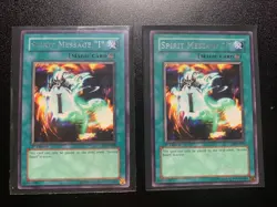 2 x Yu-Gi-Oh! Spirit Message "I" LON-089 1st Edition Rare Vintage TCG NM - Image 1