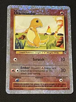 Charmander Reverse Holo 2002 Legendary Collection Pokemon Card 70/110 - Image 1