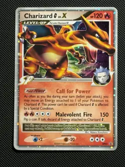 Charizard G LV.X DP45 Diamond and Pearl Holo Black Star Promo Pokemon Card B 🔥 - Image 1