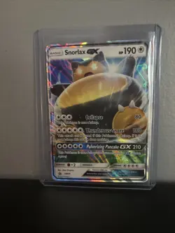 Pokemon TCG Snorlax GX SM05 Full Art Ultra Rare Holo Card Sun & Moon Promo - Image 1