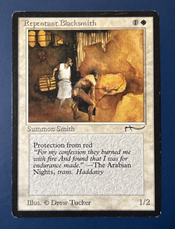 MtG Arabian Nights: Repentant Blacksmith - Set of 2 Cards - Image 1