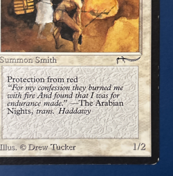MtG Arabian Nights: Repentant Blacksmith - Set of 2 Cards - Image 4