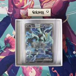 Black Kyurem EX 218/191 Surging Sparks Ultra Rare Full Art Pokemon Card NM/M - Image 1