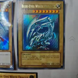 Blue-Eyes White Dragon Lot SDK-001 CT14 LE JMPR MVP1 YSKR NM Yugioh 5 Card Set - Image 2