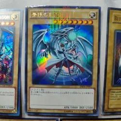 Blue-Eyes White Dragon Lot SDK-001 CT14 LE JMPR MVP1 YSKR NM Yugioh 5 Card Set - Image 3