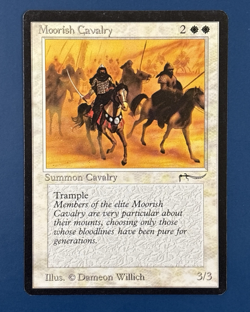 MtG Arabian Nights Edition: Moorish Cavalry (Standard Mana Symbol) Set of 4 Card - Image 1