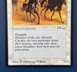 MtG Arabian Nights Edition: Moorish Cavalry (Standard Mana Symbol) Set of 4 Card - Image 3
