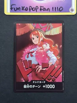 Nami DON !! Card EB03 - Japanese One Piece Heroines Edition - Image 1