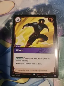 Flash Spell Riftbound Origins TCG Card Proving Grounds - Image 1