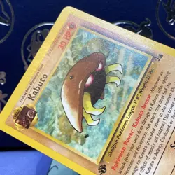 Kabuto Fossil 1st Edition Pokemon TCG Common Card 50/62 LP + - Image 4