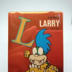 LARRY HOLO CARD Super Mario Bros 4 world CARD 1992 Nintendo BANDAI nagasakiya - Image 4