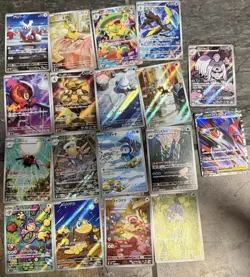 Pokemon 18 Card Lot JPN Mega Symphonia/Inferno X random LOT ARs + SR m1s/m2 - Image 1
