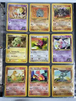 Pokemon Card Collection VTG Binder Holo Rare WoTC Delta Typhlosion Mew Pikachu - Image 3