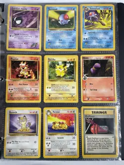 Pokemon Card Collection VTG Binder Holo Rare WoTC Delta Typhlosion Mew Pikachu - Image 5