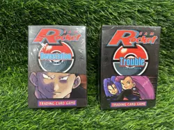 Pokemon Team Rocket Devastation & Trouble Theme Deck Sealed 2000 Card Game Read - Image 1